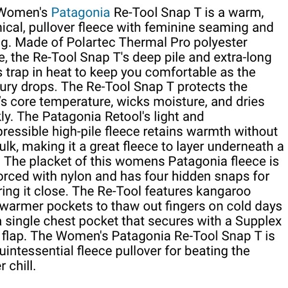 Patagonia • Women’s Re-Tool Snap T • Size Small - Picture 4 of 5